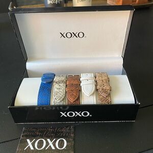 XOXO Fashion Watch Bands lot of 5
